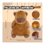Peluche Capibara Respira Y Tranquiliza Sonido Musical - Image 3