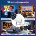 Proyector Hy300 Android Wifi Tipo Cinema Con Control Remoto - Image 3