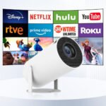 Proyector Inteligente Android Tv 11 Wifi Bt 200Ansi Hy300