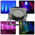 Proyector Luz 18 Led Multicolor Navidad Discoteca Bar