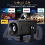 Proyector Portátil Hcs350 Pro Emulador Wifi Android 12 Bt5.0 - Image 2
