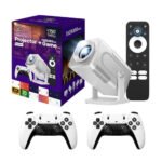 Proyector Video Beam 4K Wifi Gamer Hd 5000 Lumens Hcs350