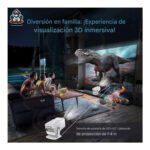 Proyector Video Beam 4K Wifi Gamer Hd 5000 Lumens Hcs350 - Image 3