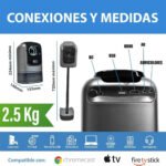 Proyector Wifi 4K Altavoz Altura Ajustable Trípode Portátil - Image 3