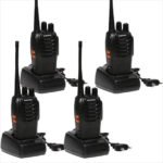 Radio Intercomunicador Baofeng Bf 888S Walkie Takie Prom X 4