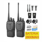 Radio Walkie Talkie Baofeng Bf 888S Uhf X2 Batería 2800Mah - Image 2
