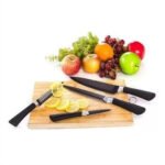 Set Cuchillos Acero Inoxidable Premium Cocina Pelador Tijera - Image 2