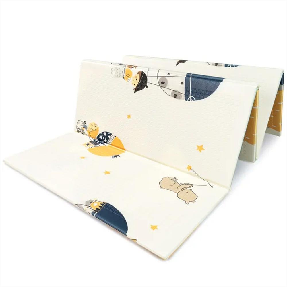 tapete-de-juego-plegable-gateo-bebe-200x180x1-cm-doble-faz-globo-party.jpg Tapete De Juego Plegable Gateo Bebé 200X180x1 Cm Doble Faz Globo, Party - Image 1