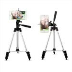 Tripode Expandible Dk3888 Con Control Bluetooth Para Celular Y Camara Plata - Image 3