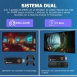 Tv Box + Consola De Juegos 2 En 1 Incluye Dos Controles X8 - Image 2